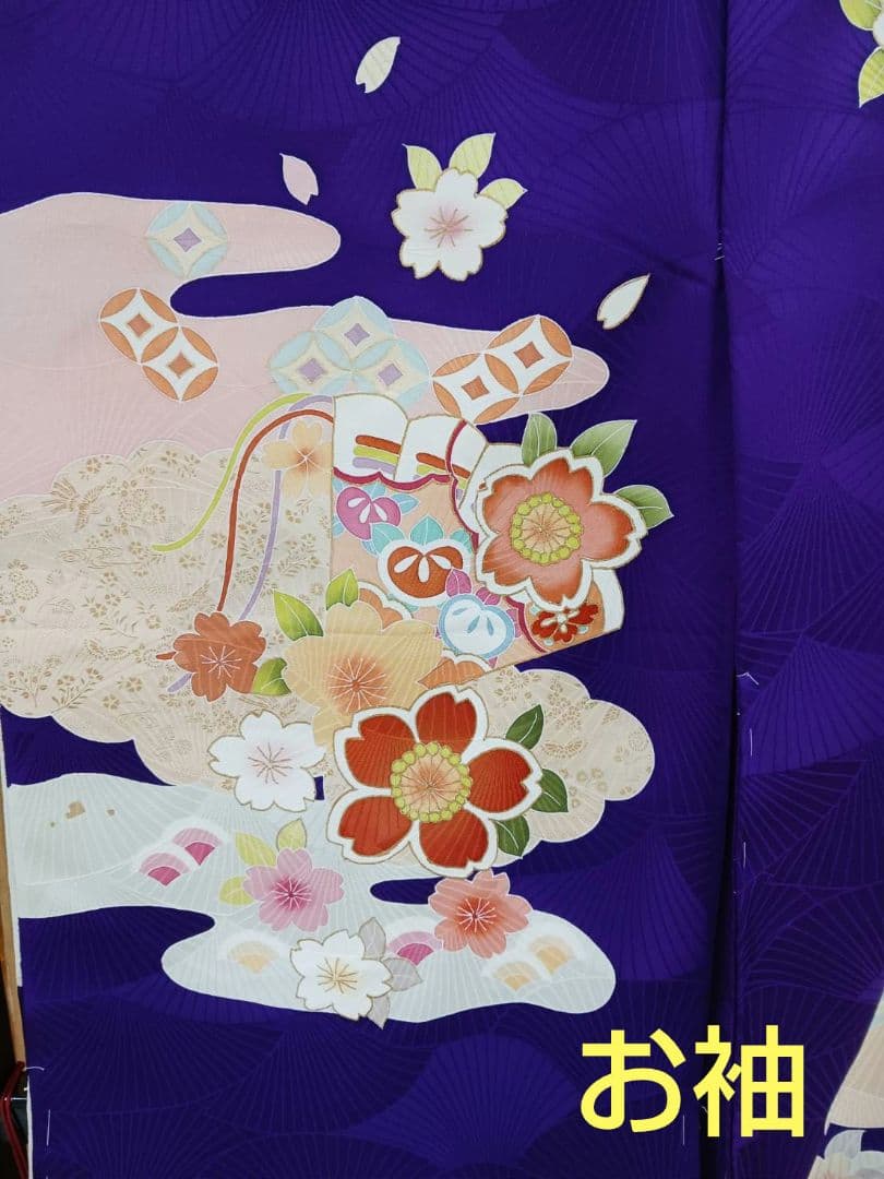 特選 京友禅 七歳お祝い着物 オーダー品