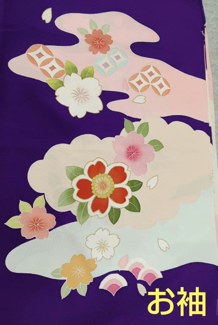 特選 京友禅 七歳お祝い着物 オーダー品