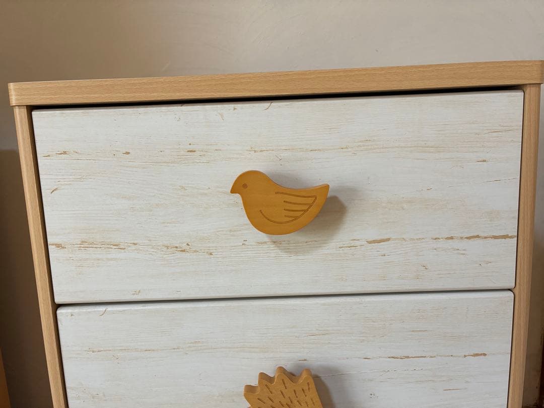 白井産業 キッズチェスト 幅57cm 高さ75cm LAK-7555H