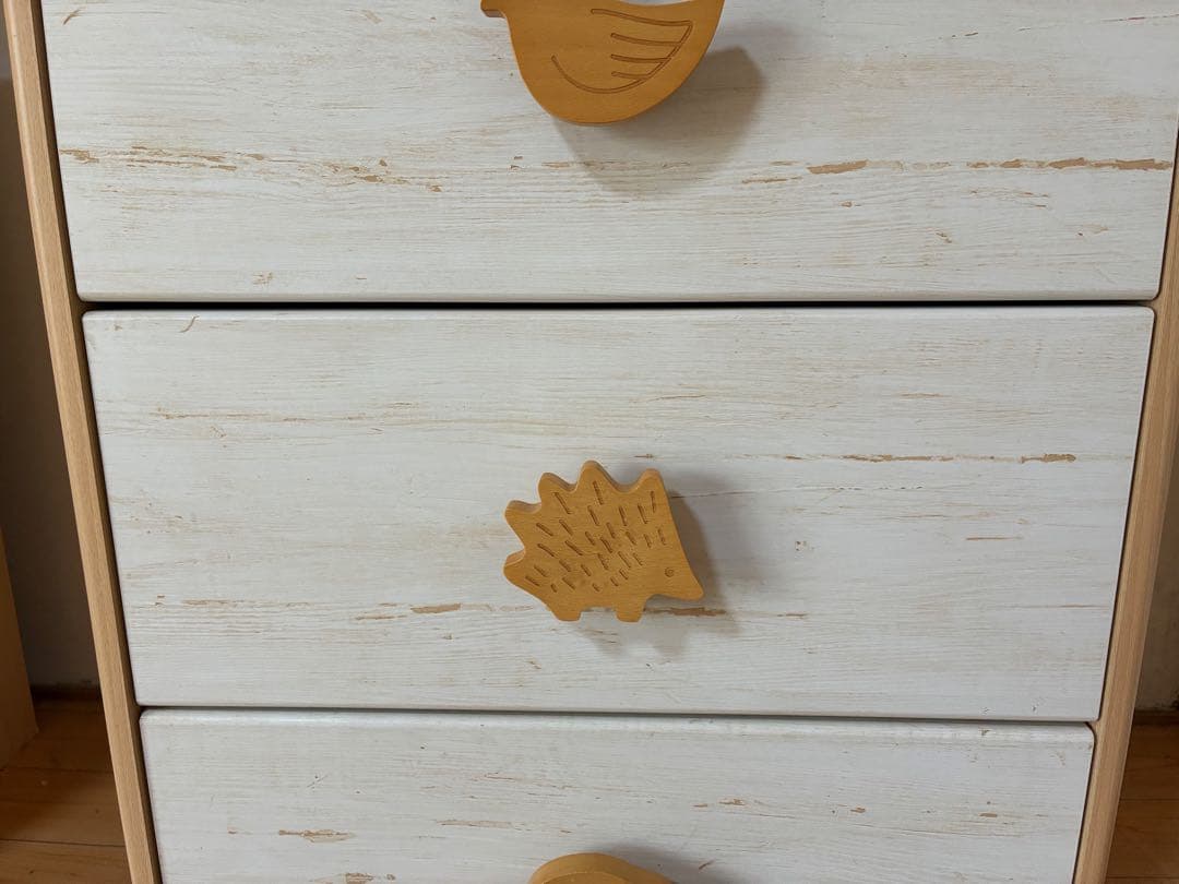 白井産業 キッズチェスト 幅57cm 高さ75cm LAK-7555H