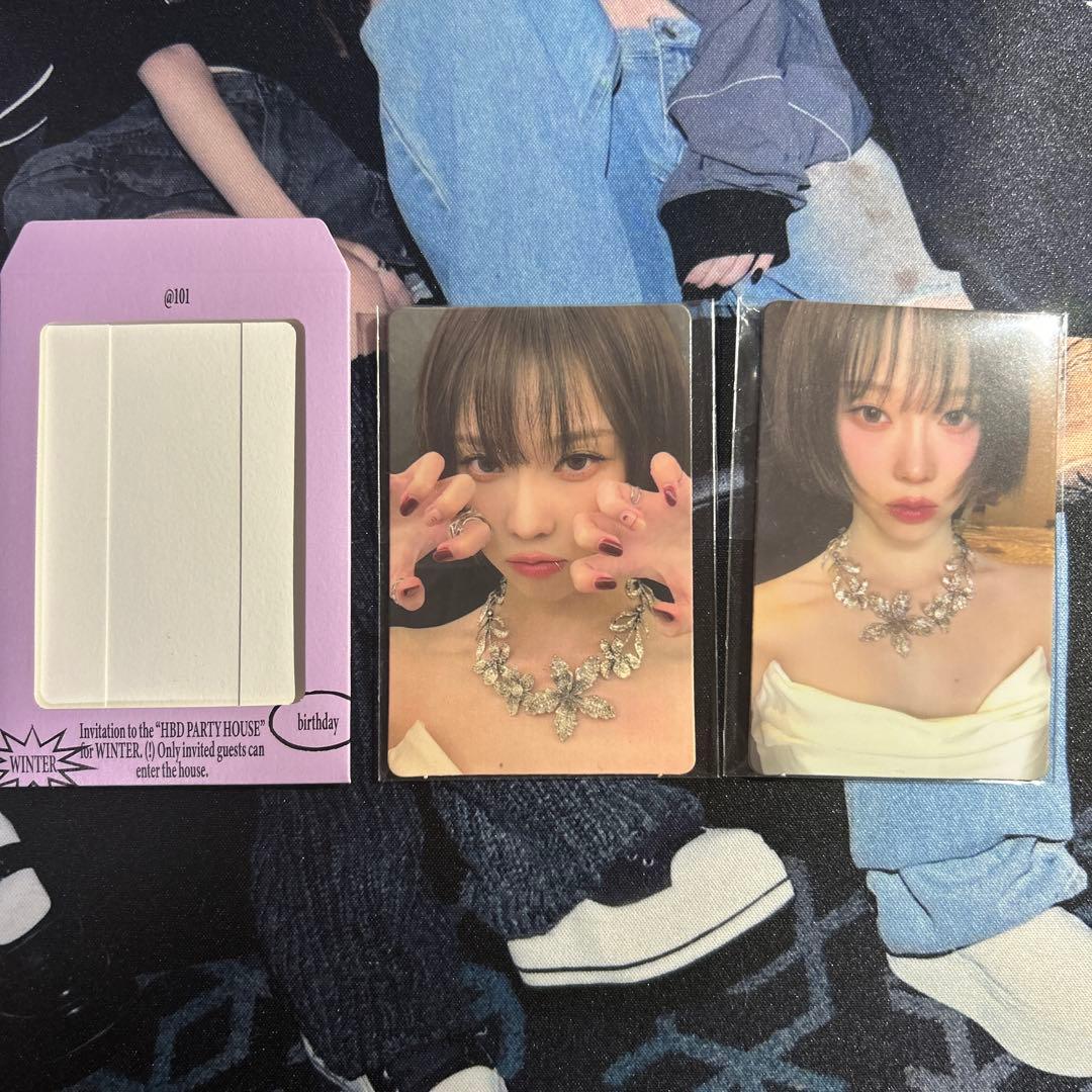 aespa ウィンター 誕生日 バースデー トレカ birthday 2025 - メルカリ
