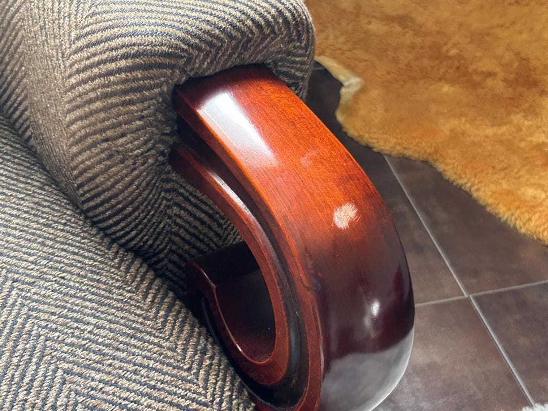 レトロ　ヴィンテージ　ミッドセンチュリー　一人用　アームソファ　2脚 IR