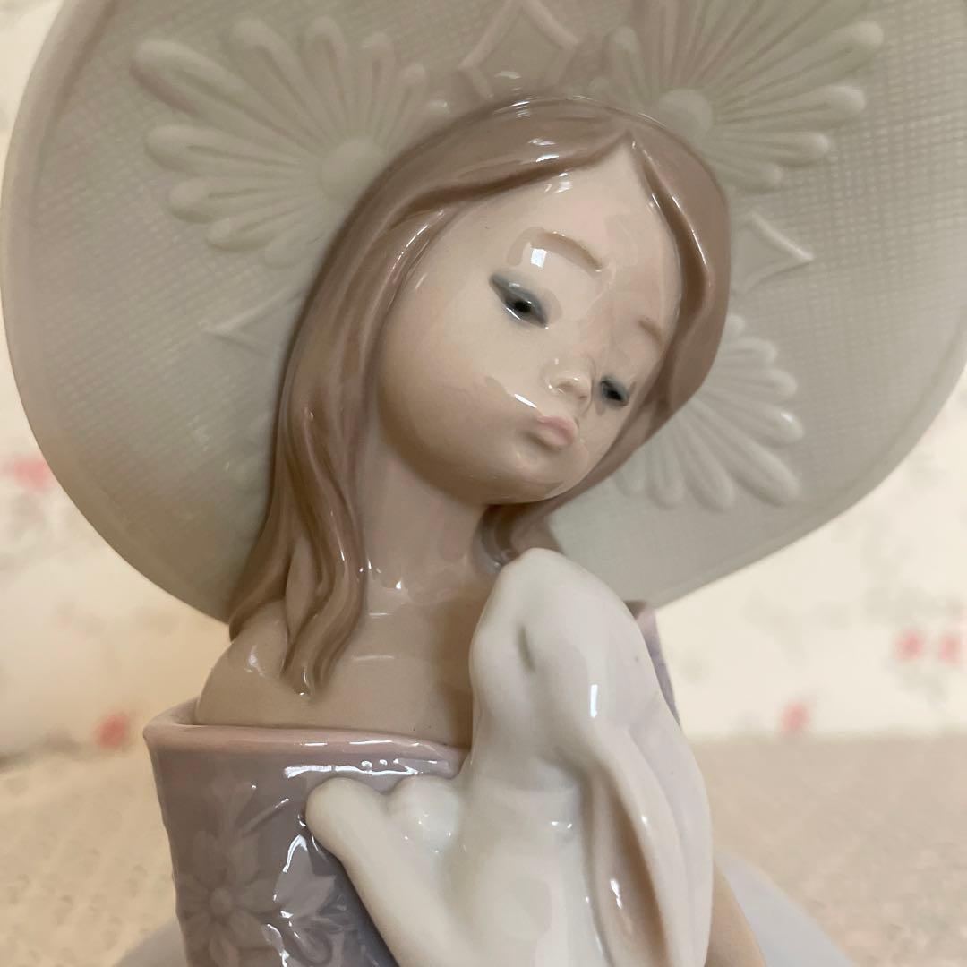 リヤドロ　￼lladro バニーkiss 6741絶版￼