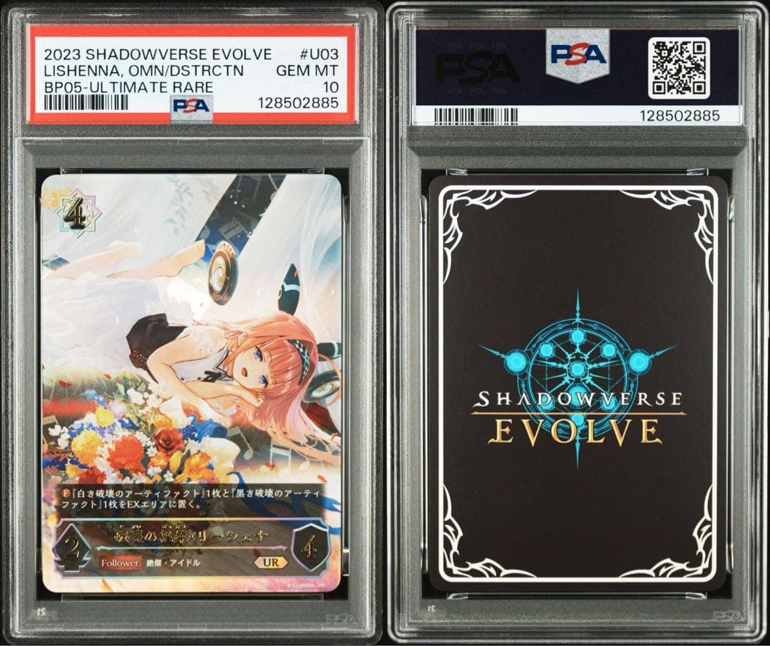 破壊の絶傑・リーシェナ UR PSA10 シャドウバースエボルヴ - メルカリ