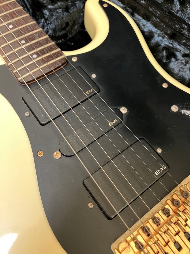 Moon エレキギター フロイドローズゴールド EMG HSH 1990年前後 - メルカリ