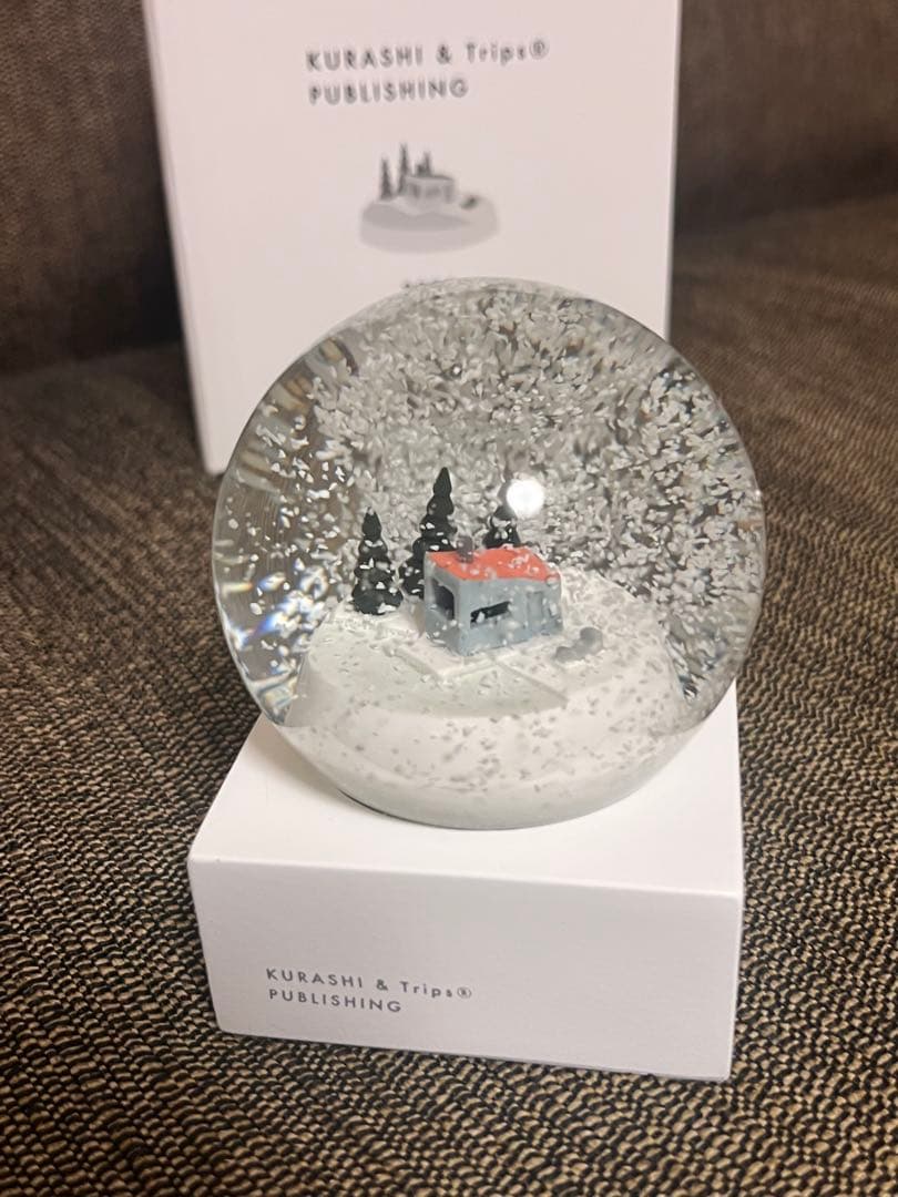 北欧暮らしの道具店 スノードーム2025「湖畔の小屋で」 数量限定 完売