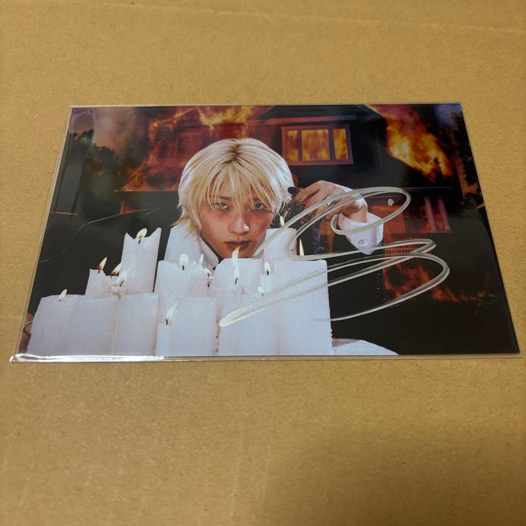 P1Harmony whoop リリイベ ソウル 直筆サイン入りポストカード