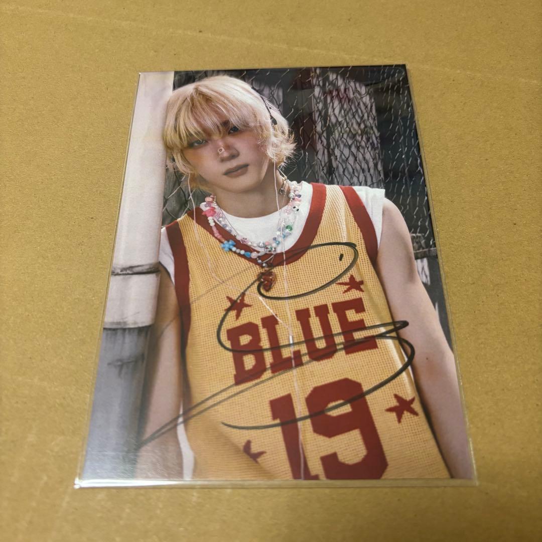 P1Harmony whoop リリイベ ソウル 直筆サイン入りポストカード