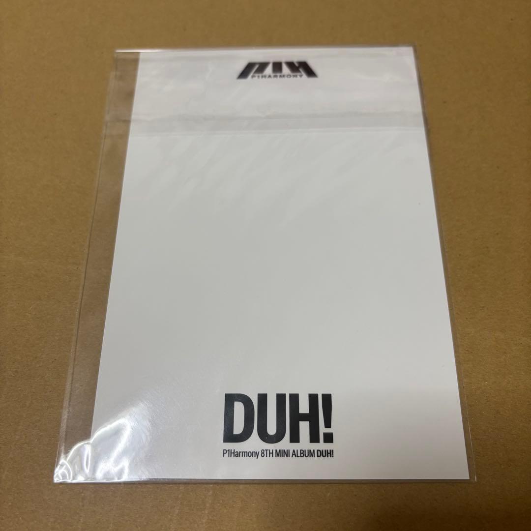 P1Harmony whoop リリイベ ソウル 直筆サイン入りポストカード