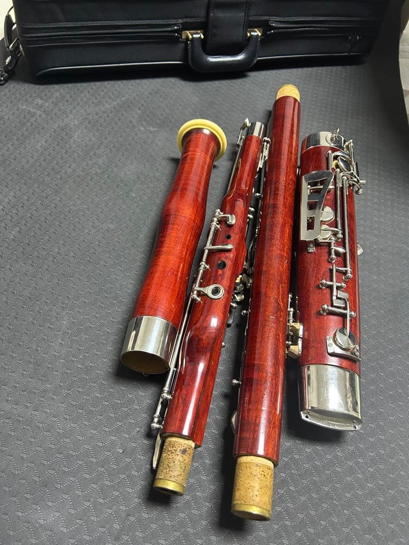 satamm【調整済】 JINBAO ファゴット本体 ケース込み