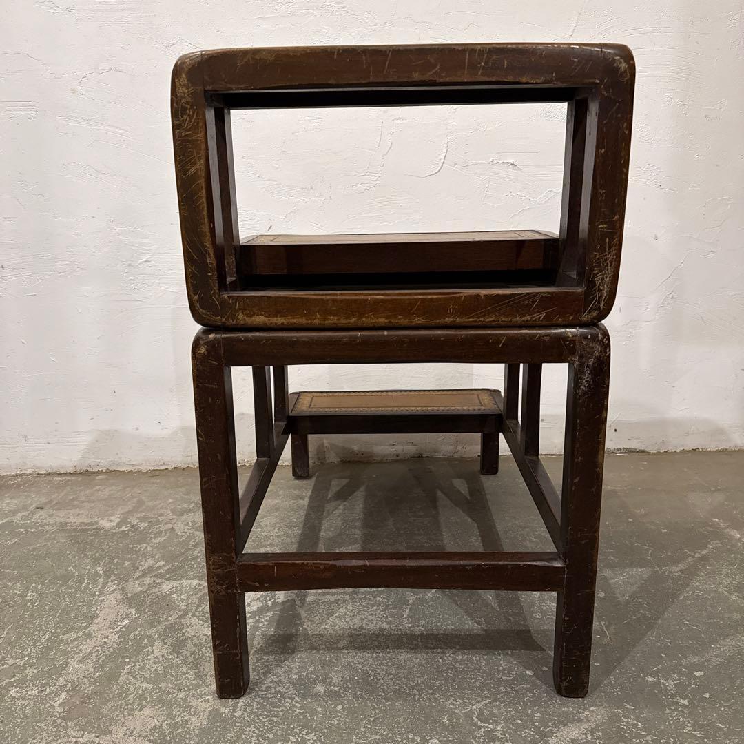 年末年始saleヴィンテージ　ステップ　ベンチ