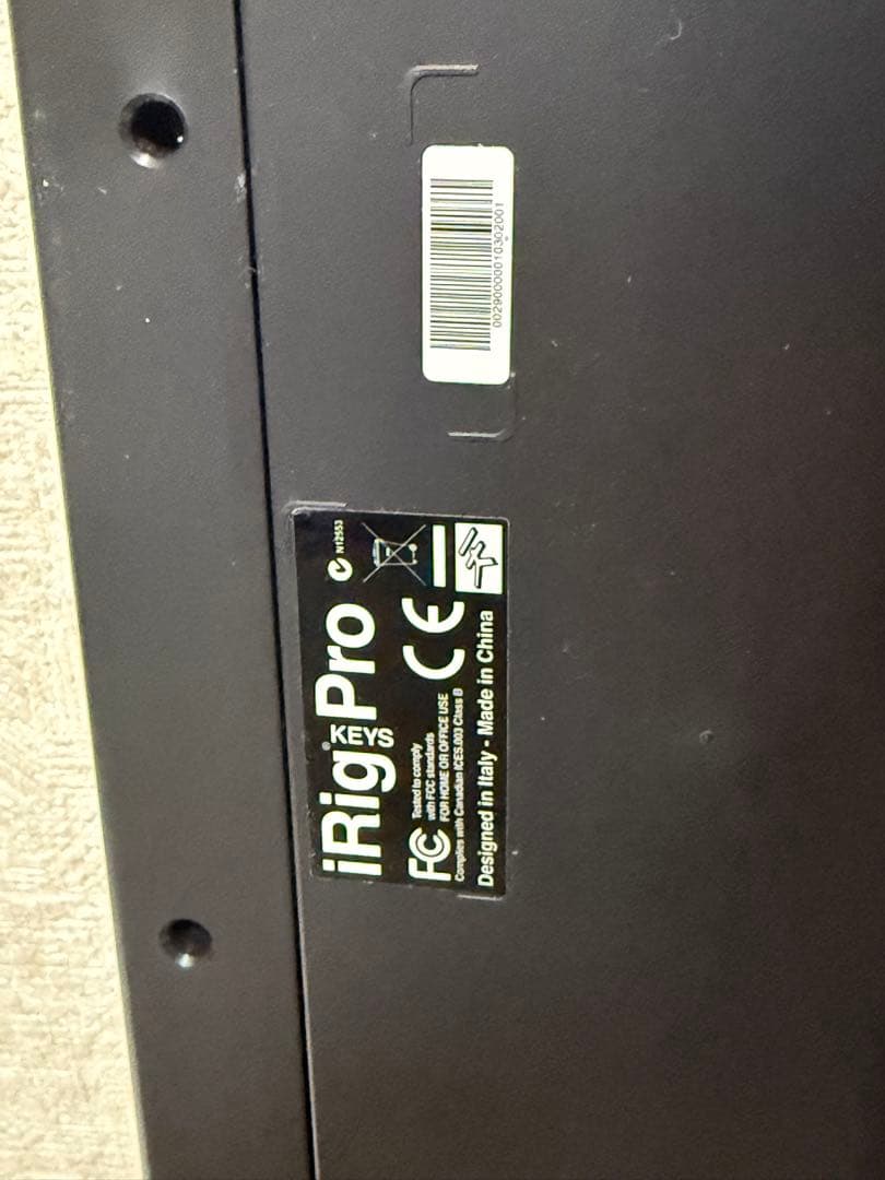 iRig Keys PRO 37鍵シンセサイザー