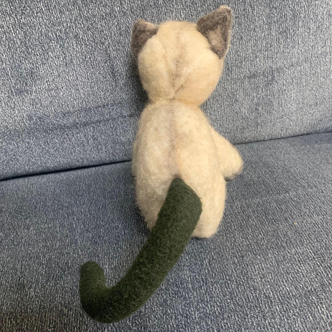 セキグチ 猫 ぬいぐるみ LOVELOVE リアル ビンテージ レトロ シャム猫