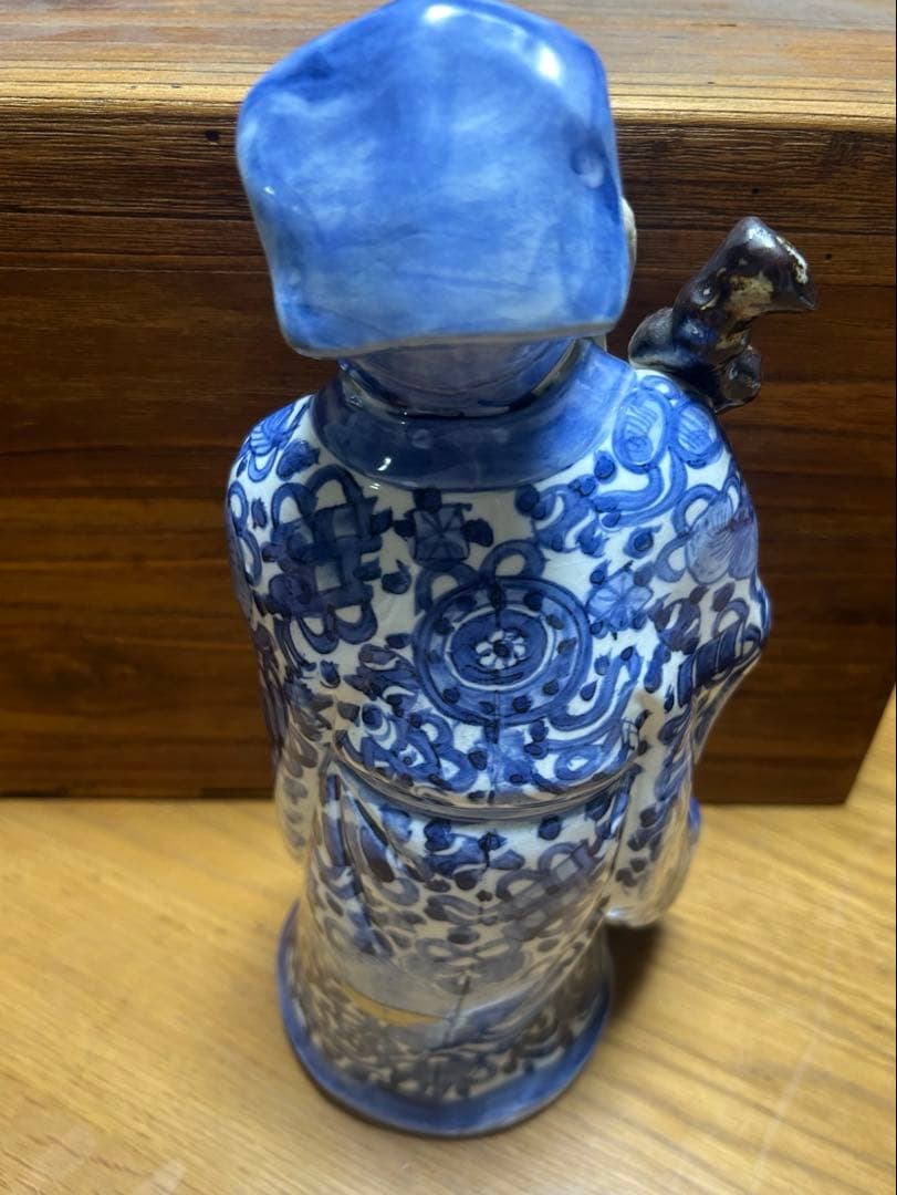 九谷焼 仙人 老人 Kutani 明治 大正 置物 陶器 - メルカリ