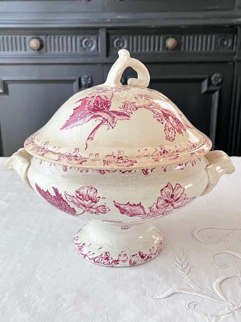 【美品】フランスアンティーク St.Amand RICHELIEUスーピエール