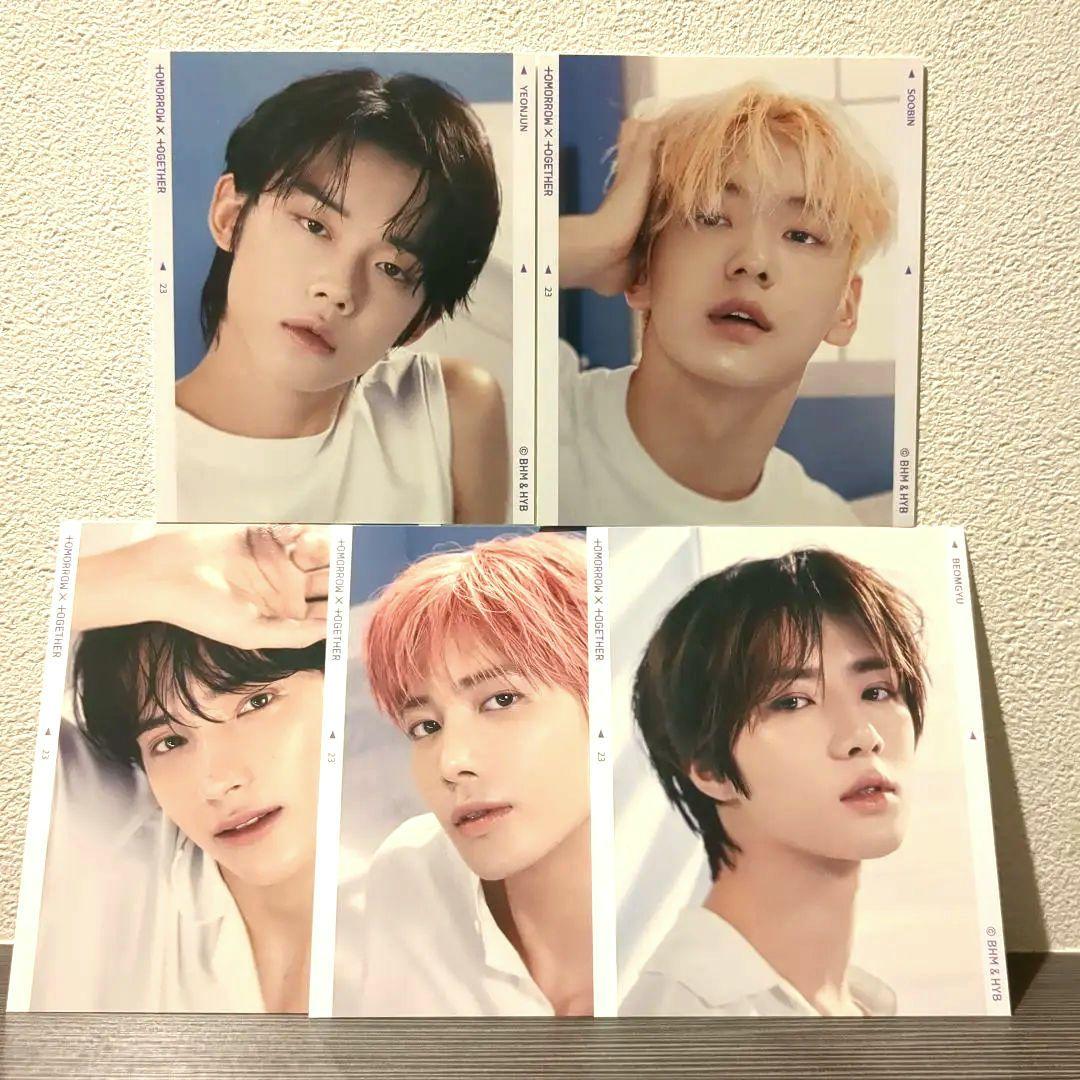 TOMORROW X TOGETHER サイン入り トレカ 5枚セット - メルカリ