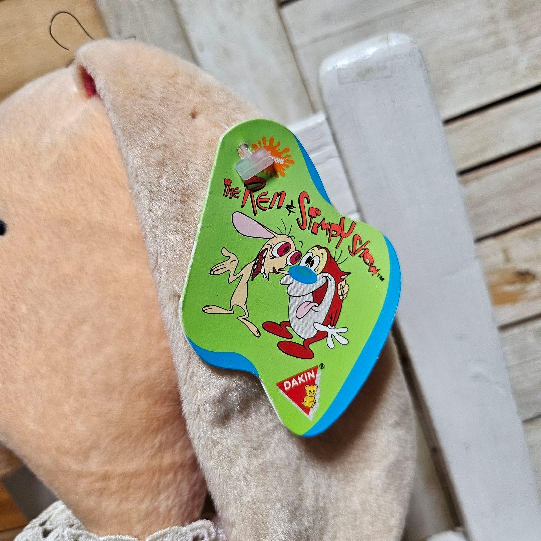 Dakin レン＆スティンピー レンホーク ぬいぐるみ人形 1992 紙タグ付