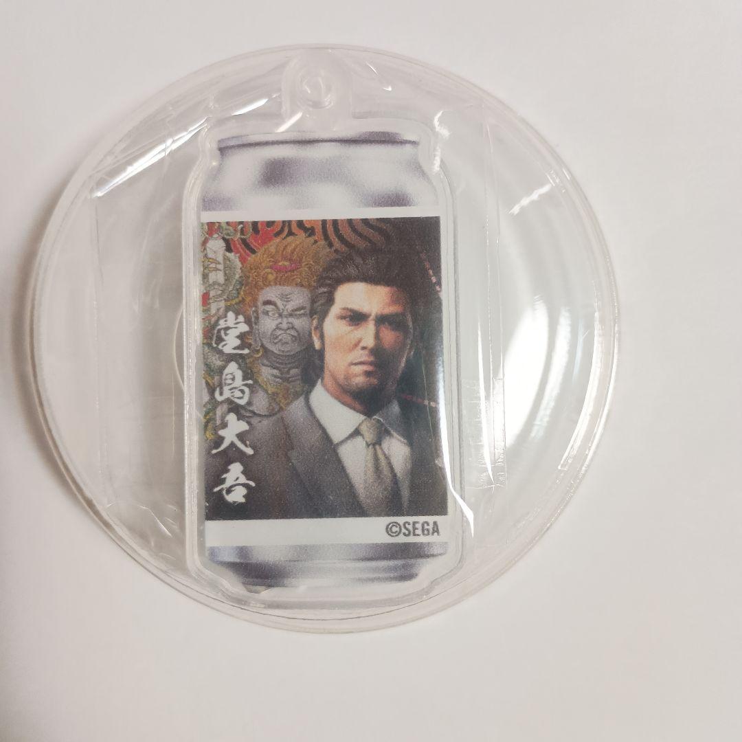 龍が如く サントリーコラボ缶のステッカー アクキー付き - メルカリ