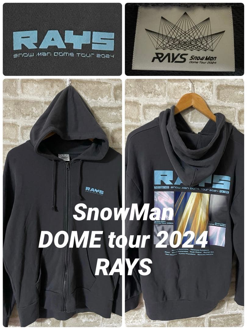 SnowMan DOME tour 2024 RAYS メンズF パーカー - メルカリ