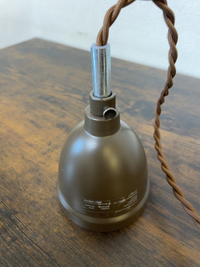 美品　Berka ベルカ　ブラウン　ペンダントランプ ペンダントライト