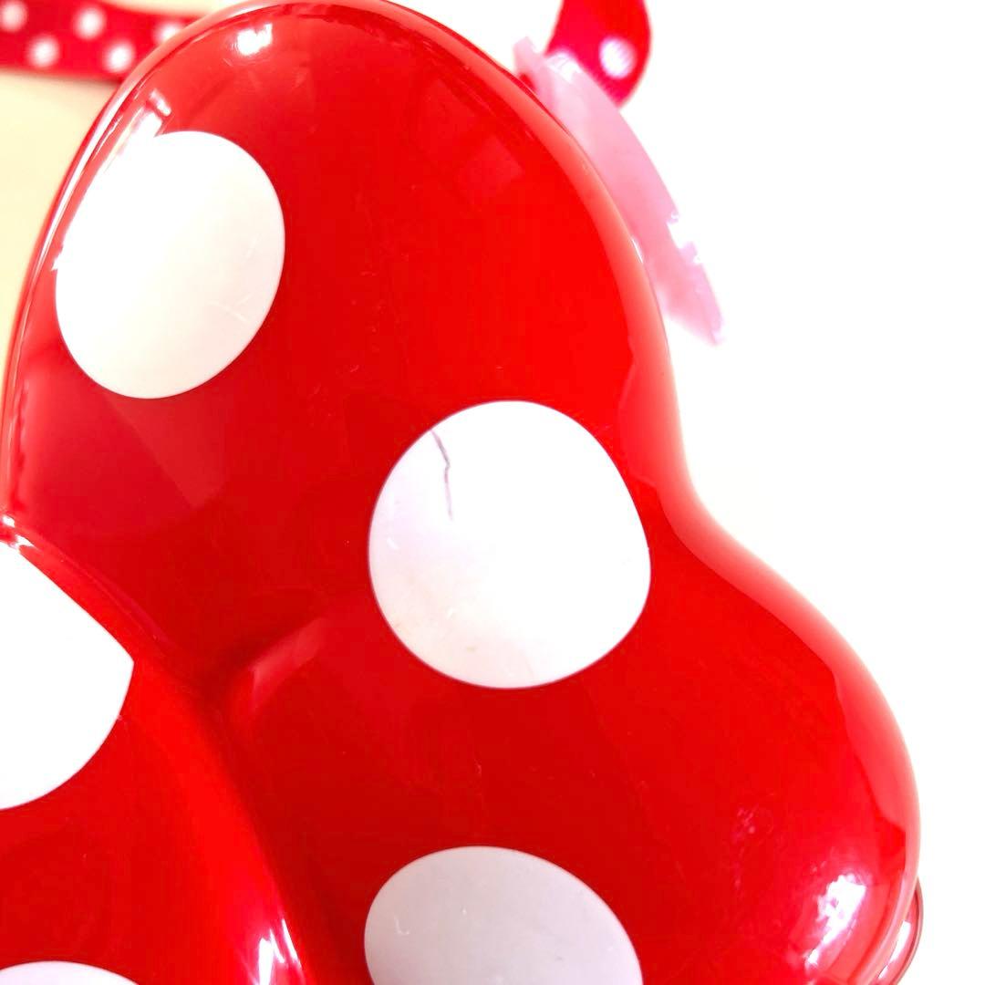 ディズニー ミニー デイジー リボンポップコーンバケット レッド