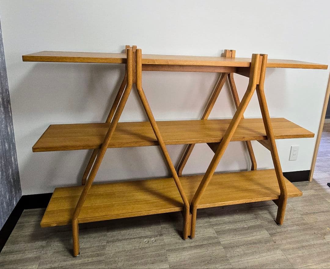 大塚家具　アーチ シェルフ ロータイプ