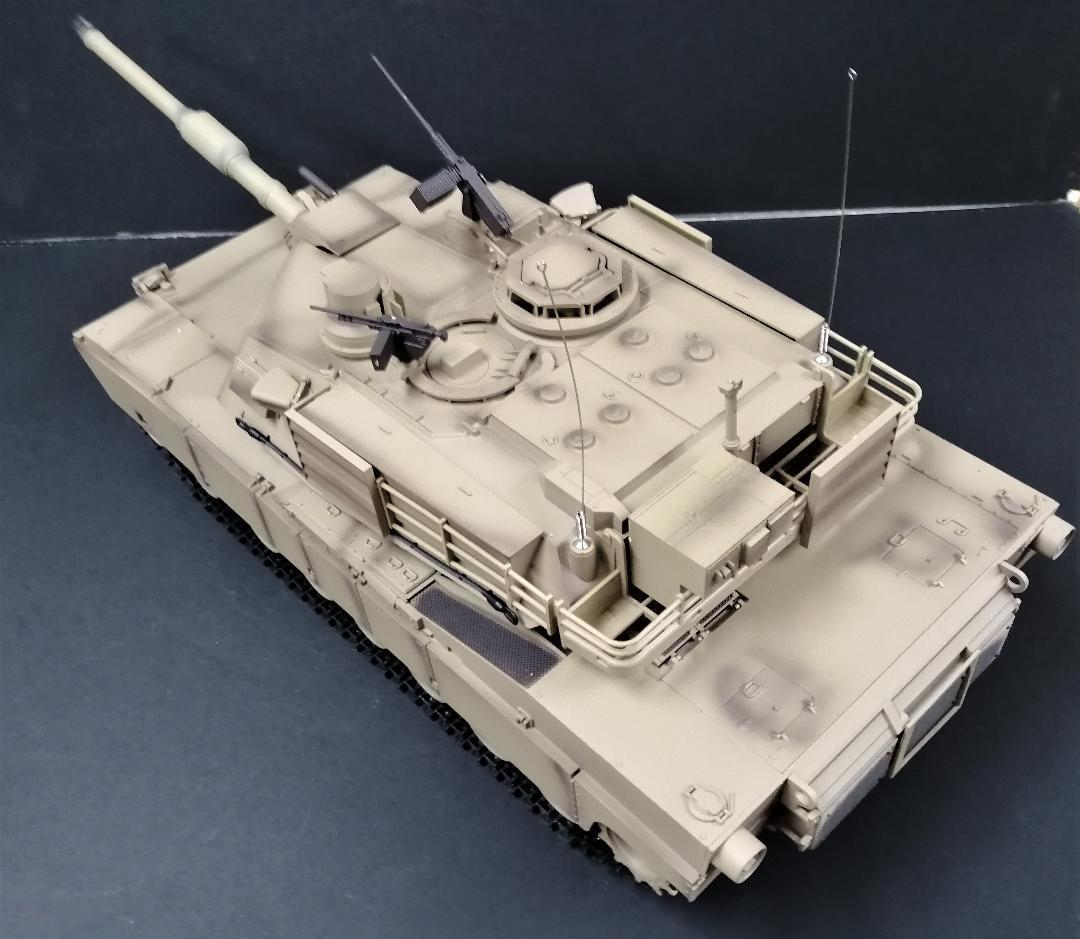 1/16戦車ラジコン USエイブラムス ヘンロン3918-1 ver.7.0 - メルカリ