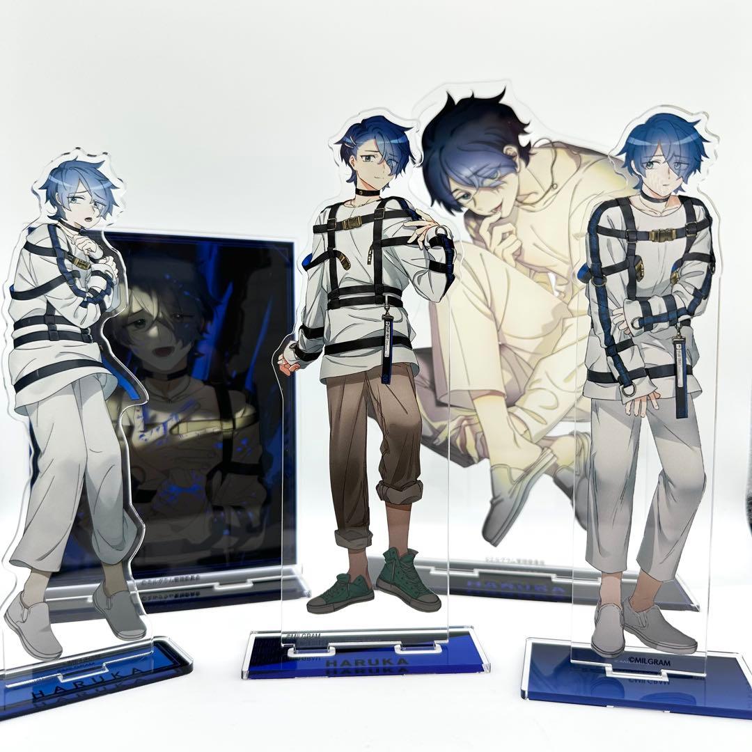 ミルグラム MILGRAM ハルカ アクリルスタンド 5枚セット アクスタ