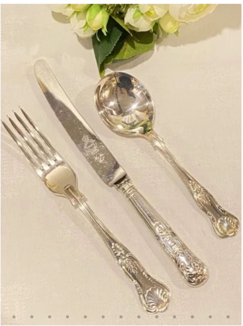 ラッキーウッド カトラリーセット　キングスデザイン　ディナーセット〈57本〉