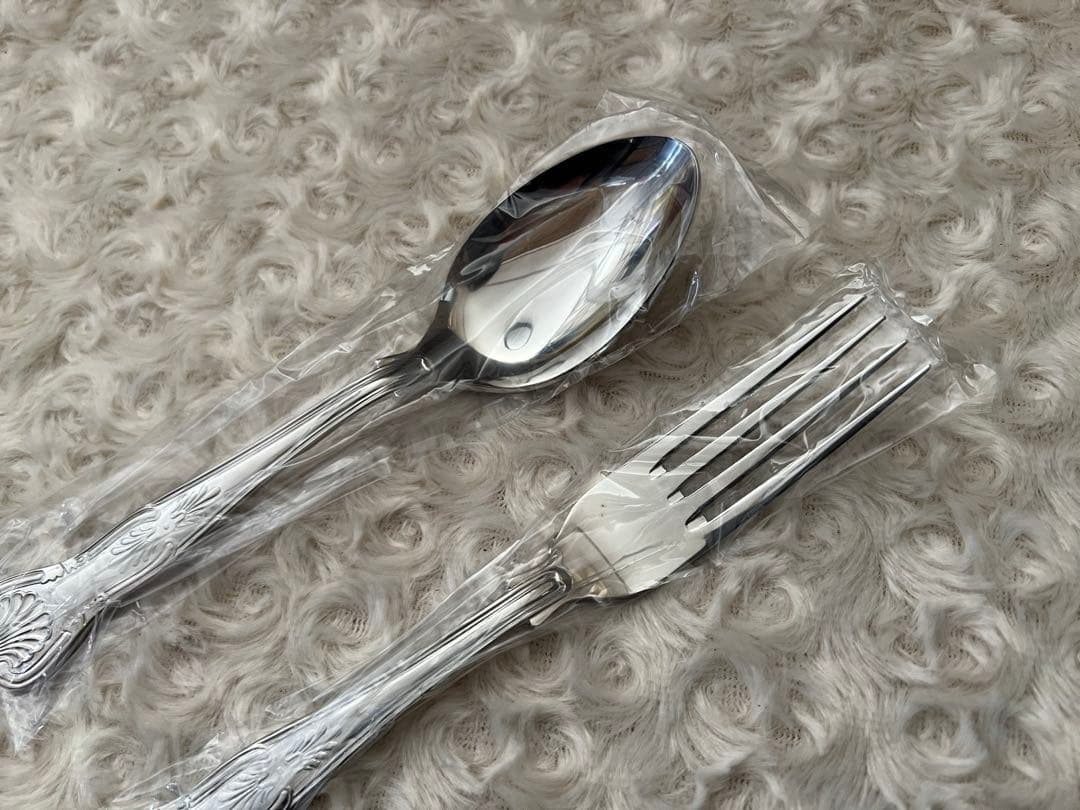 ラッキーウッド カトラリーセット　キングスデザイン　ディナーセット〈57本〉