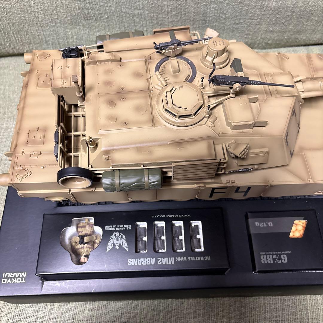 東京マルイ RCバトルタンク M1A2 ABRAMS1/24 イラク戦仕様 - メルカリ