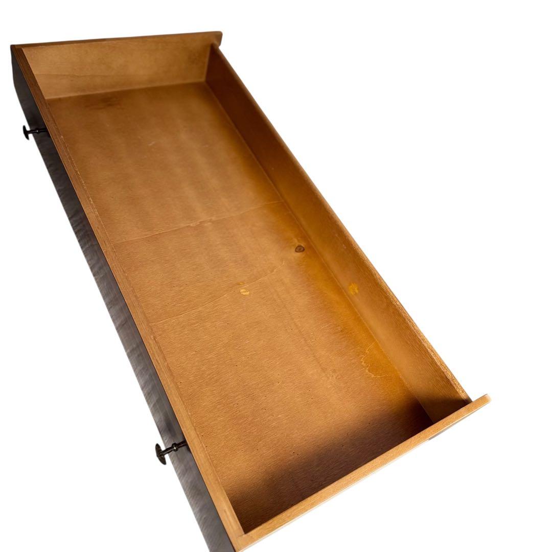 HR875 【レアデザイン】象嵌　イタリア　キャビネット　レコード収納　靴箱