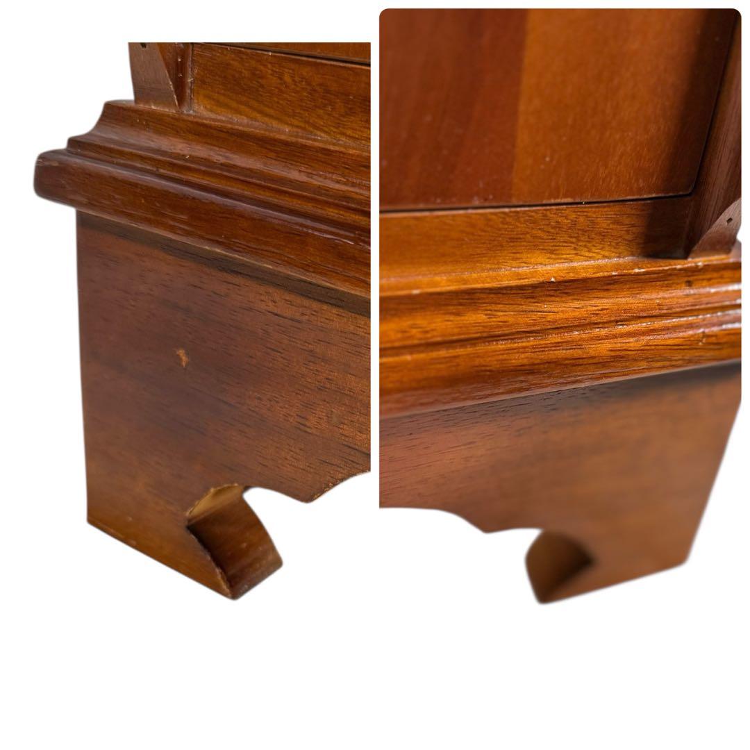 HR875 【レアデザイン】象嵌　イタリア　キャビネット　レコード収納　靴箱