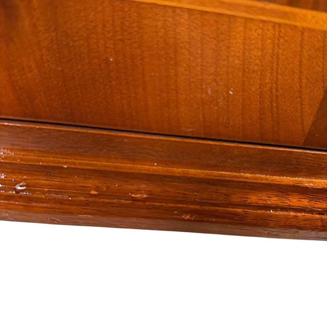 HR875 【レアデザイン】象嵌　イタリア　キャビネット　レコード収納　靴箱