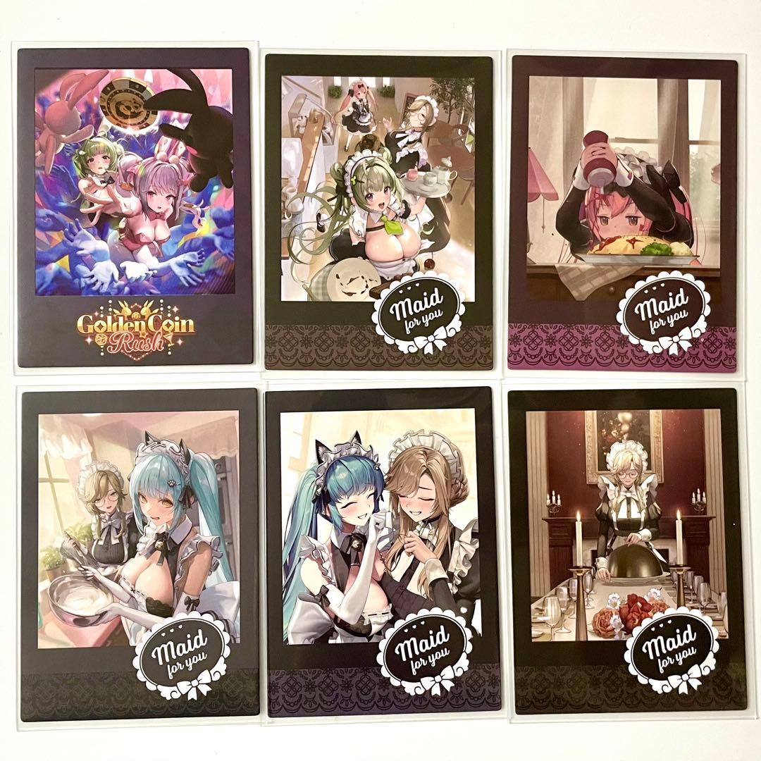 勝利の女神：NIKKE トレーディングチェキ風フォトカード 6枚セット