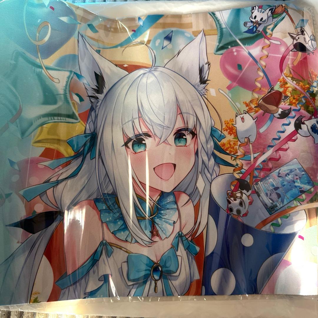 ホロカ 1st Anniversary 白上フブキ プレイマット - メルカリ