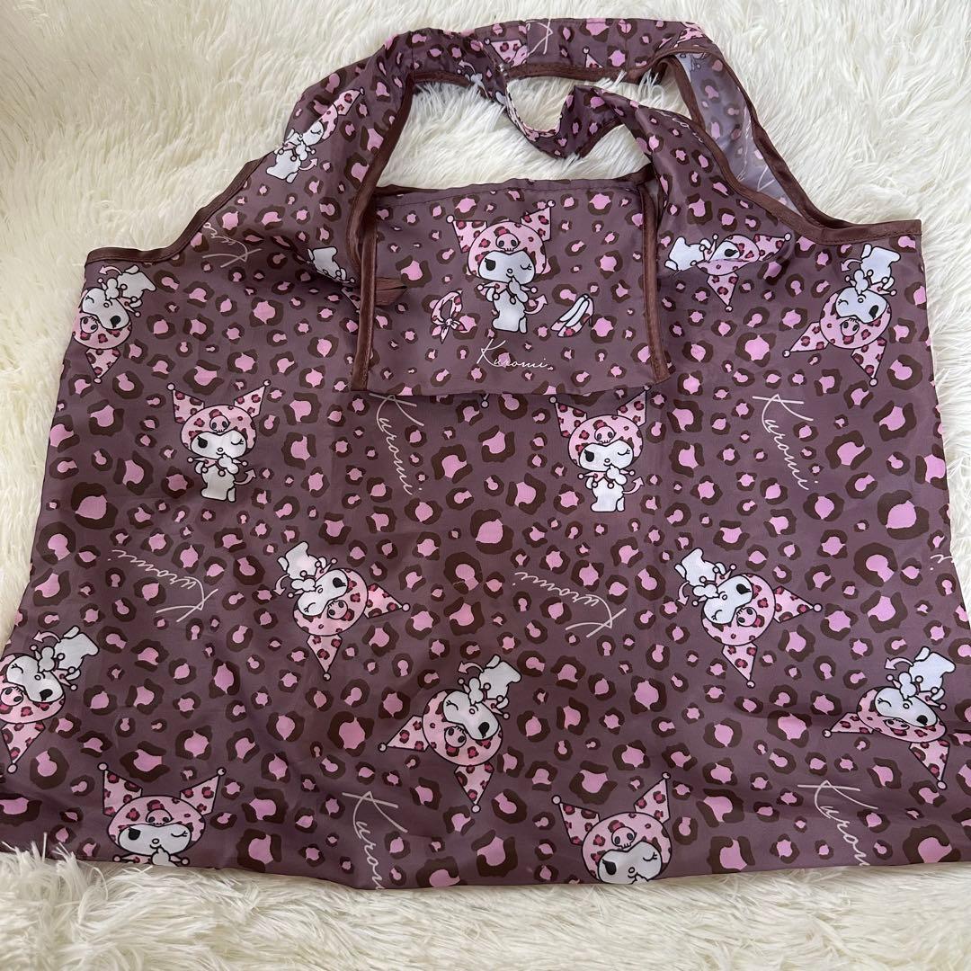 クロミ ヒョウ柄 レオパード柄 エコバッグ サンリオ アベイル しまむら