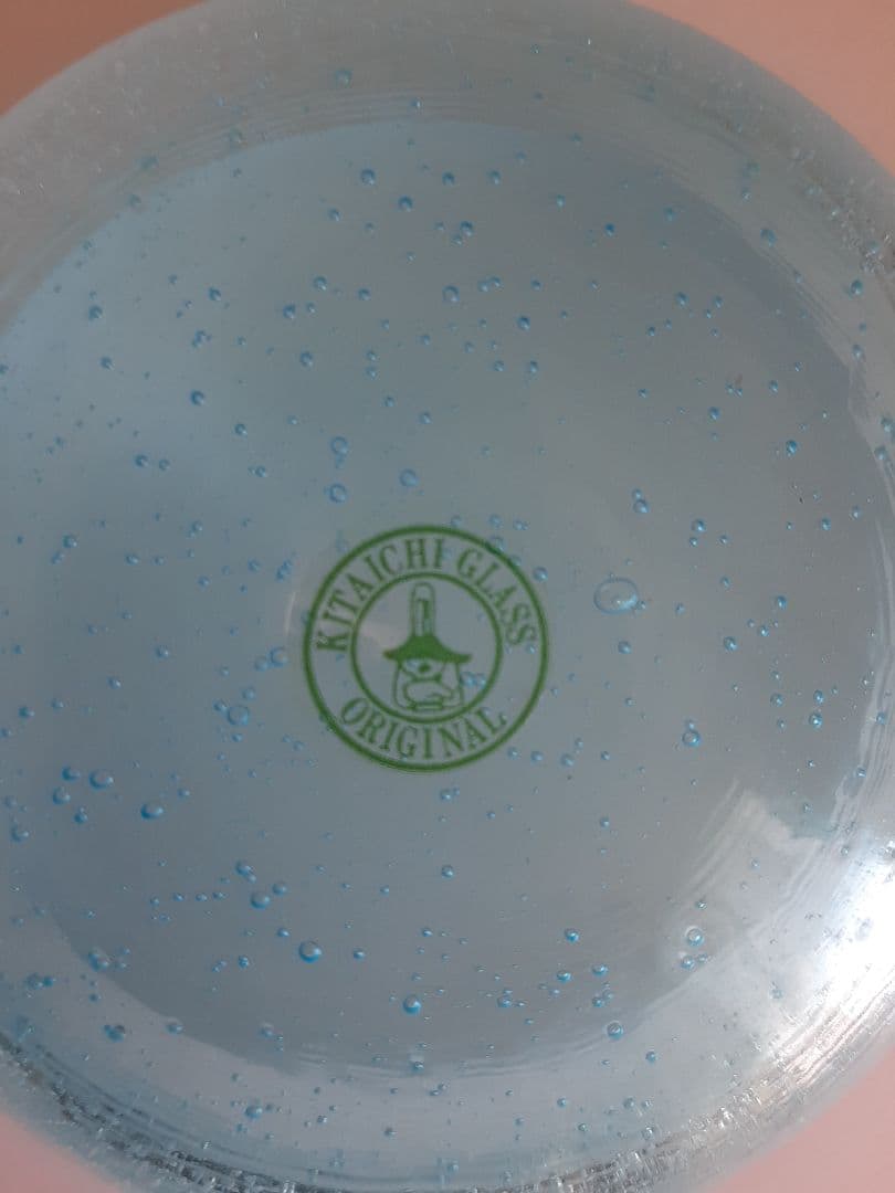 【北一硝子】未使用　大皿1枚小皿5枚