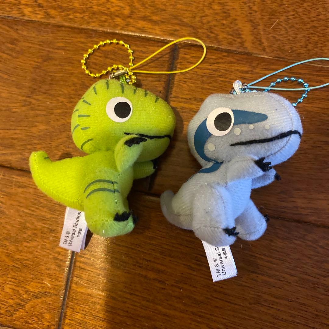 なよ吉様専用 USJ ジュラシックパーク キーホルダー 青のみ - メルカリ