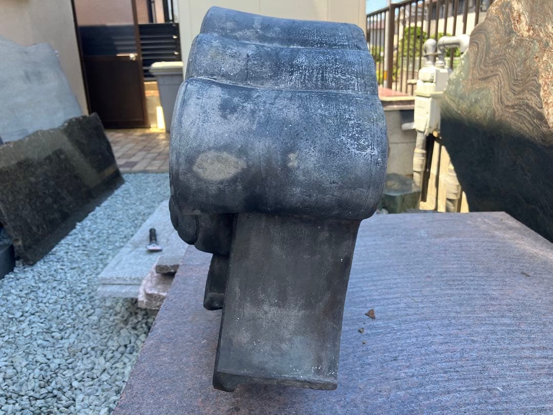 鬼瓦　骨董品　コレクション　置物