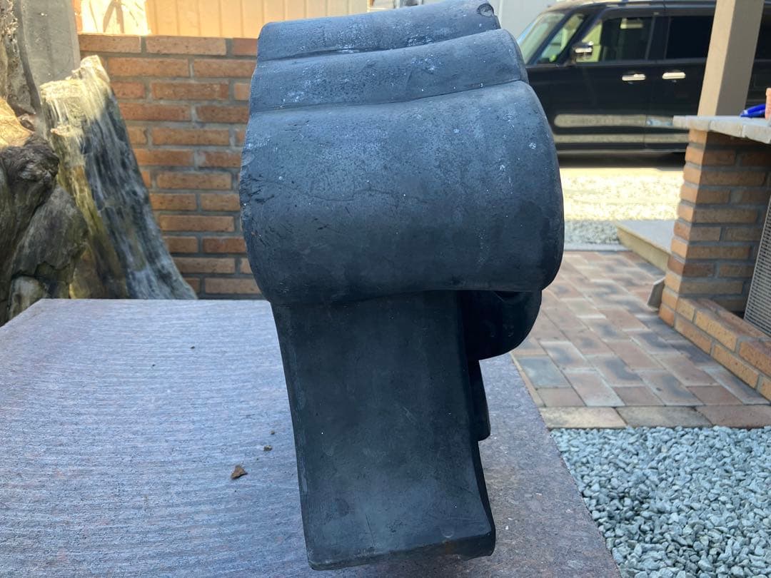 鬼瓦　骨董品　コレクション　置物