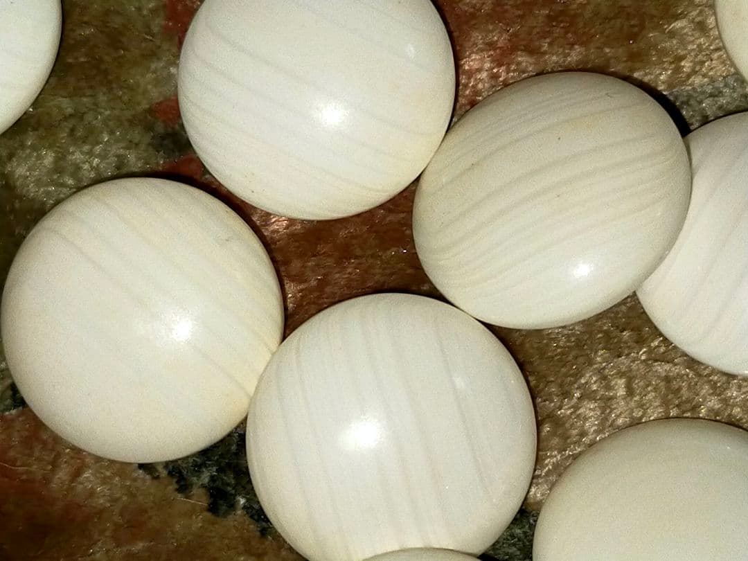 ♥値下げ！♥　囲碁　碁笥　碁石♥　蛤　那智