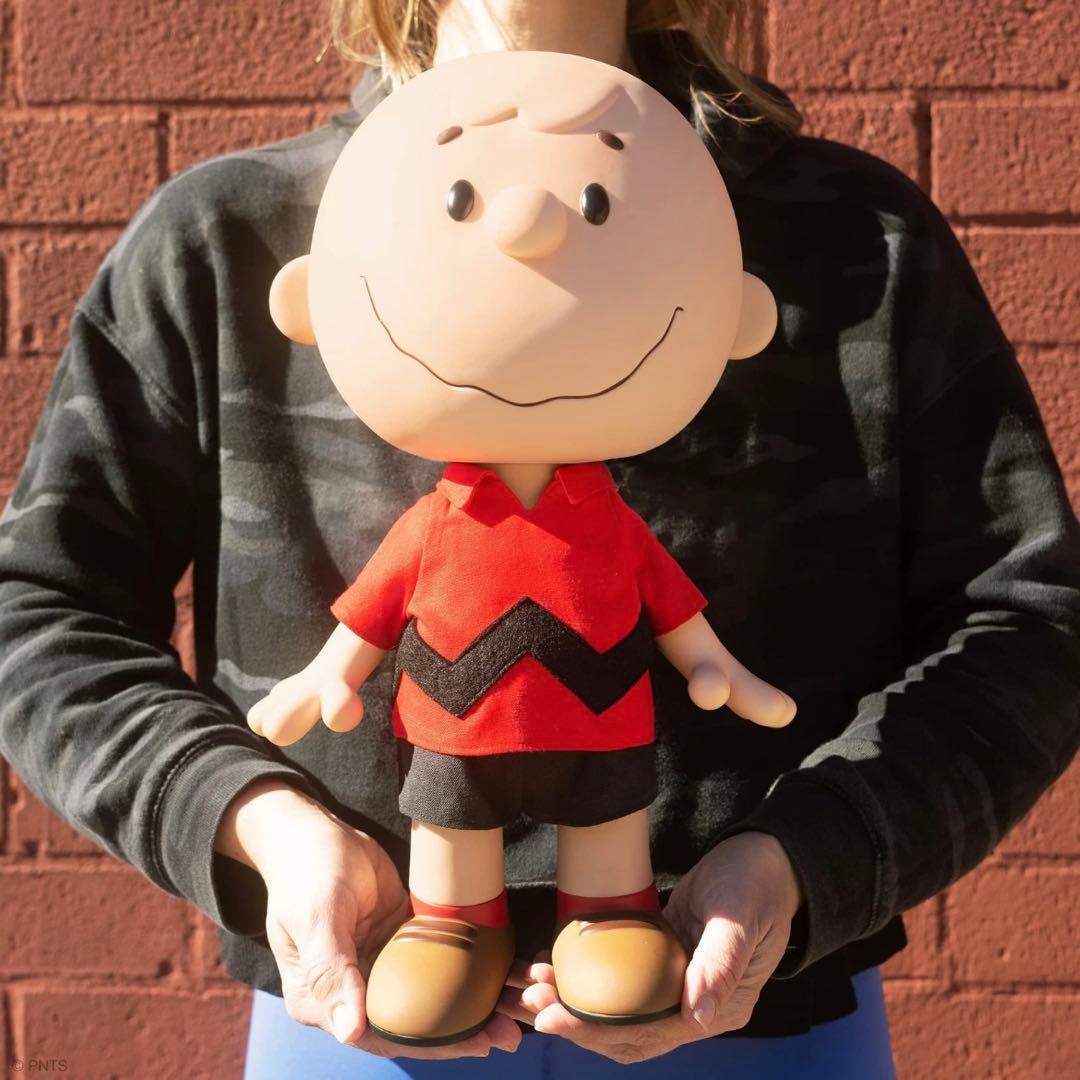 PEANUTS スヌーピー チャーリーブラウン 大型 フィギュア限定Super7