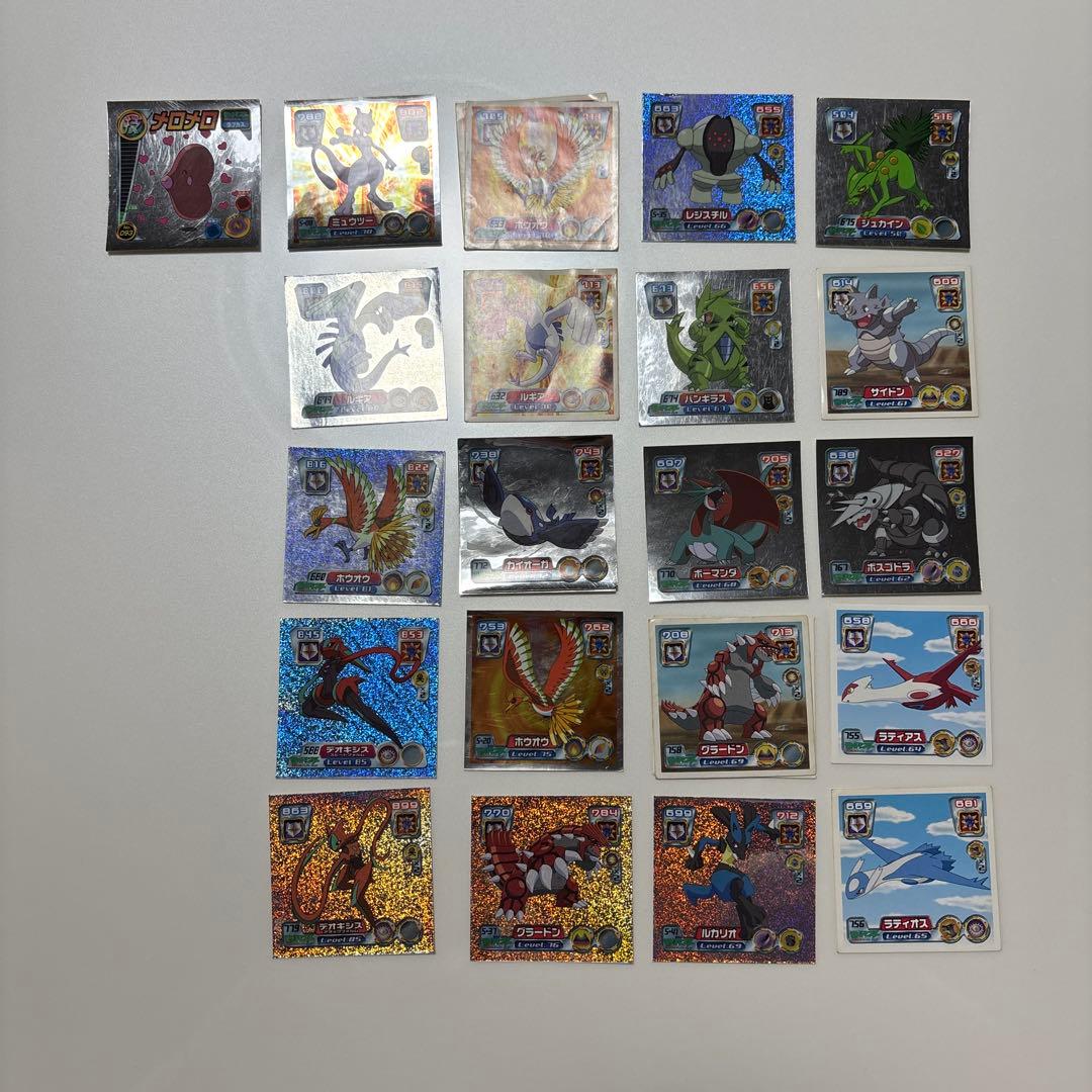 ポケモン　最強シール烈伝　アドバンスジェネレーション　約210枚　まとめ売り