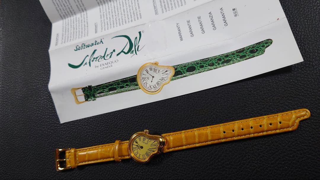 Salvador Dalí 腕時計 サルバドール　ダリ　希少色？★未使用★