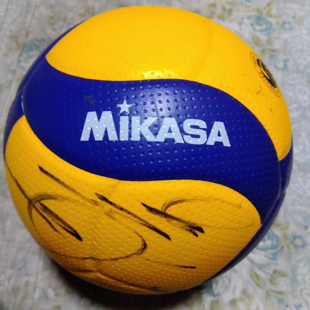 つくばサンガイアユナイテッド 試合使用球 Vリーグ公式ボール 浜崎勇矢