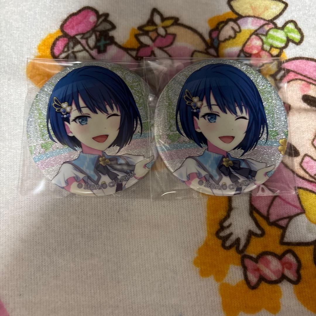 プロセカ 桐谷遥 Brand New World 缶バッジ - メルカリ