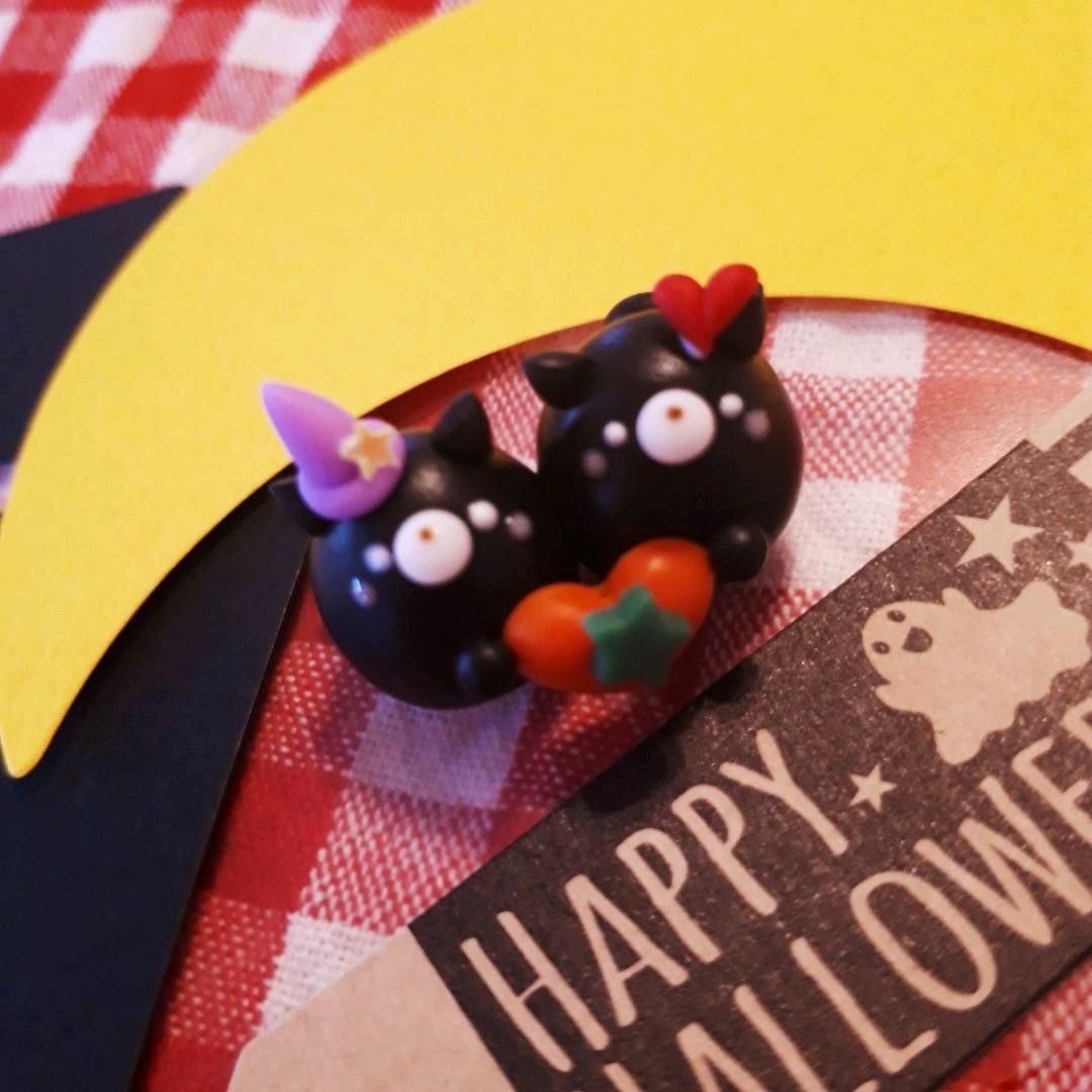 仲良し黒猫♡ハロウィン