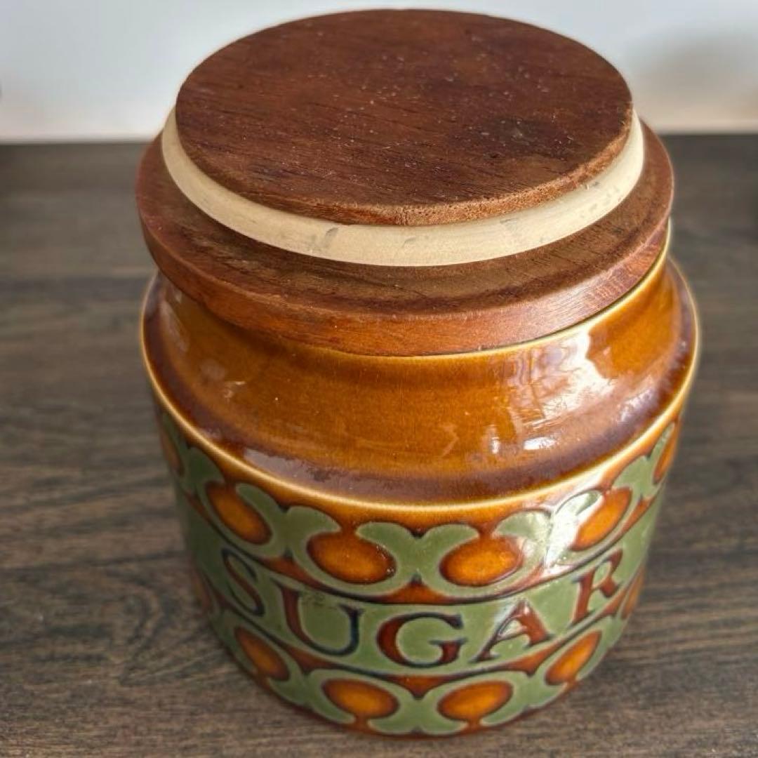 Hornsea ブロンテシリーズ　シュガー　キャニスター