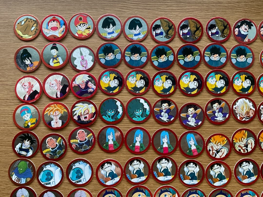 ☆バラ売り可能☆ 丸型・面子・めんこ・メンコ・赤☆ドラゴンボール